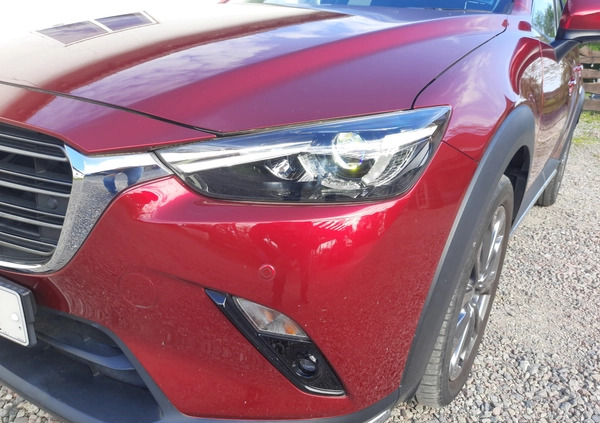 Mazda CX-3 cena 45900 przebieg: 21676, rok produkcji 2019 z Olsztyn małe 326